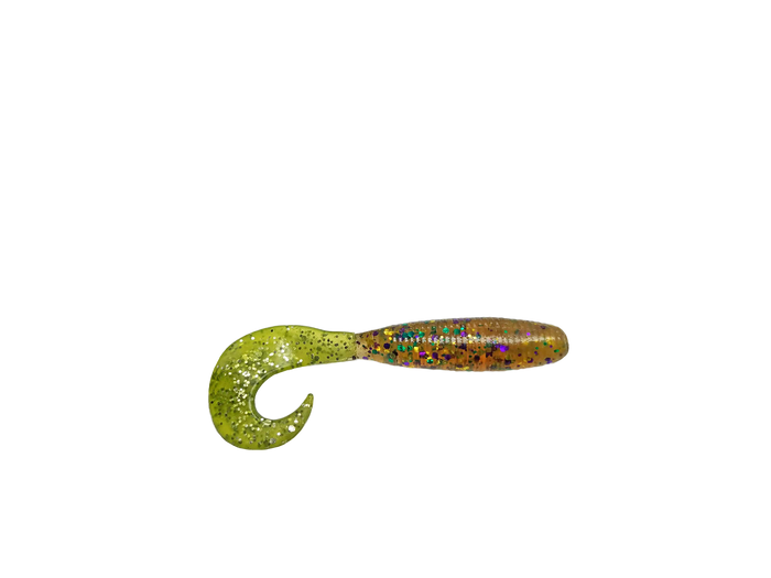 White/Chartreuse/Glitter
