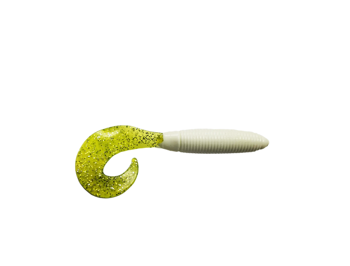 White/Chartreuse/Glitter